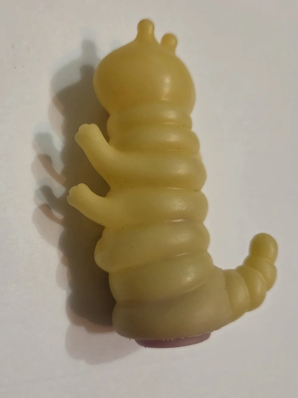 Vintage Avon Caterpillar Balm Holder Glow In The Dark